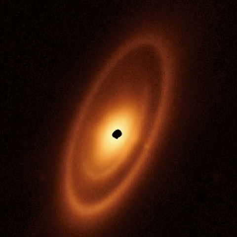 Zώνες σκόνης γύρω από το άστρο Fomalhaut