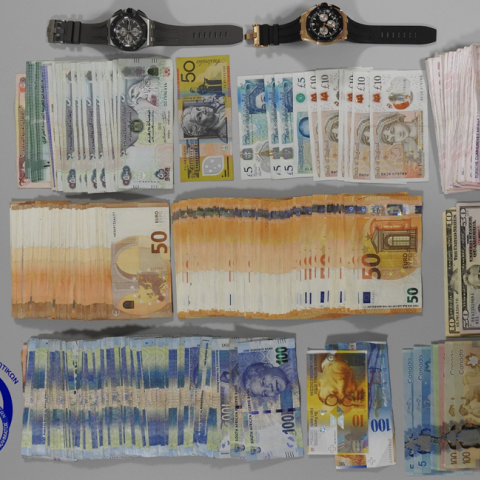 Κατάσχεση χρημάτων έπειτα από σύλληψη ηγετικού στελέχους εγκληματικής οργάνωσης