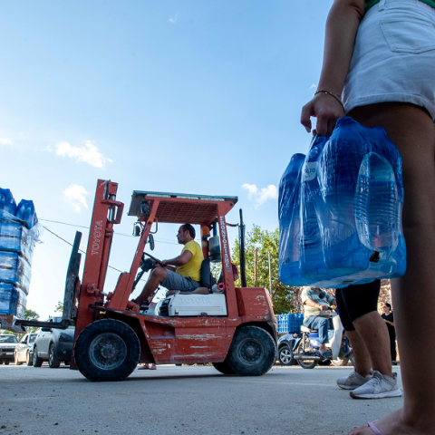 Κακοκαιρία Daniel - Βόλος: Συνεχίζεται η έλλειψη πόσιμου νερού