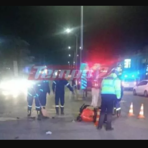 Τροχαίο δυστύχημα με δύο νεκρούς νέους στην Πάτρα