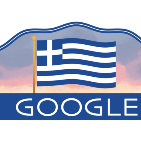 Doodle Google για την 25η Μαρτίου