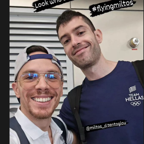 Τεντόγλου και Πετρούνιας πέταξαν για Παρίσι