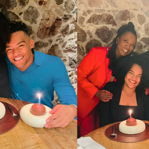 Ο Εμμανουήλ Καραλής γιόρτασε τα γενέθλιά του μαζί με την δίδυμη αδερφή του