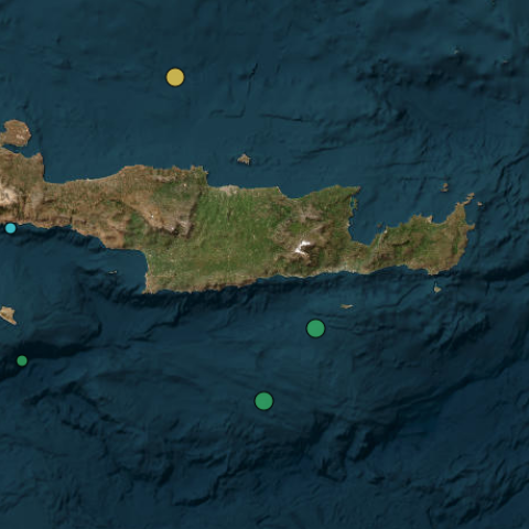 Σεισμός τώρα στην Κρήτη
