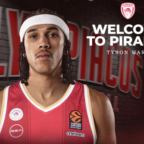 Ολυμπιακός: Επίσημα στα «ερυθρόλευκα» ο Τάισον Γουόρντ