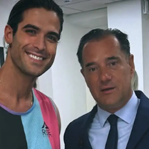 O Άρης Μουγκοπέτρος συναντήθηκε με τον Άδωνη Γεωργιάδη στο ΚΑΤ