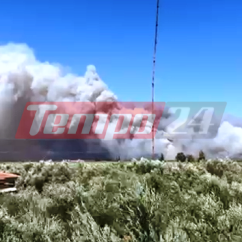 Φωτιά τώρα στην Αχαΐα - Μήνυμα από το 112 για την εκκένωση 5 οικισμών 