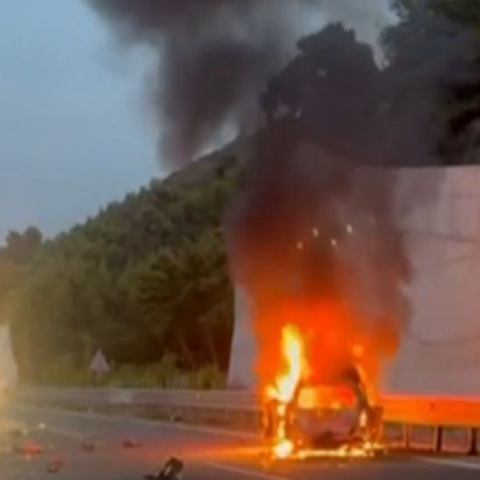 Τραγωδία στην Αχαΐα: Και δεύτερος νεκρός στο τροχαίο στην Ολυμπία Οδό - Απανθρακώθηκε οδηγός του ΙΧ