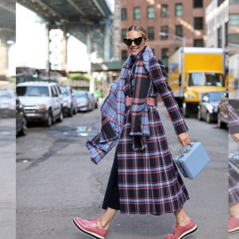 Το καρό παλτό επιστρέφει ανανεωμένο και γίνεται ξανά το πιο κομψό κομμάτι του χειμώνα