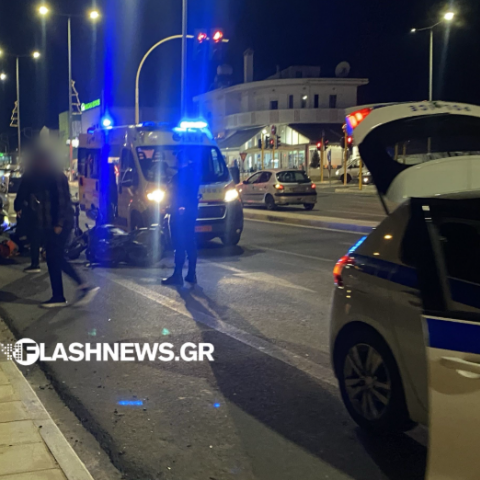 Χανιά: Εγκατέλειψε οδηγό μηχανής μετά από τροχαίο - Αναζητείται από τις Αρχές