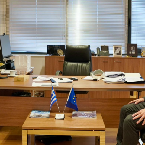 Ο Νόβακ Τζόκοβιτς συναντήθηκε με τον Θάνο Πλεύρη: «Τιμή μας η επιθυμία του να μείνει με την οικογένεια του στη χώρα μας»