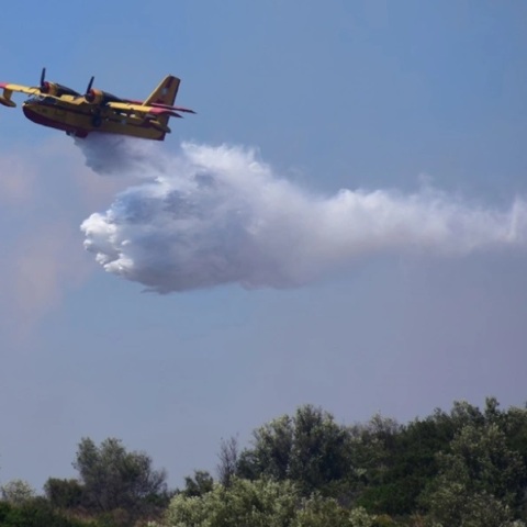 Καναντέρ επιχειρεί σε φωτιά 