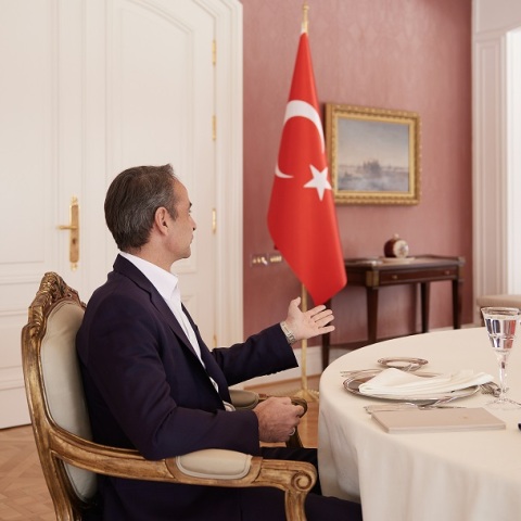 Άμεση απάντηση Μητσοτάκη σε πρόκληση Εντογάν στο δείπνο των ηγετών