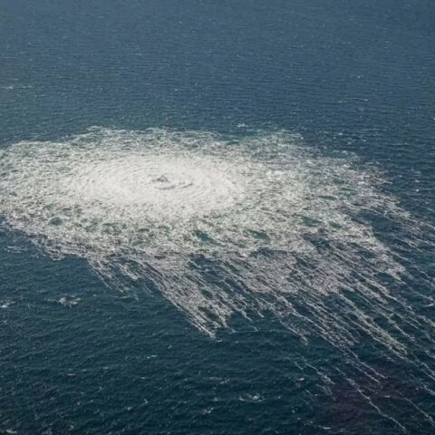 Διαρροή φυσικού αερίου στη Βαλτική από τον Nord Stream 1