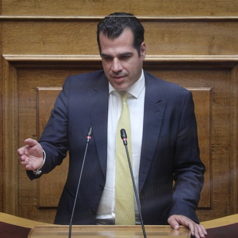 Ο υπουργός Υγείας, Θάνος Πλεύρης