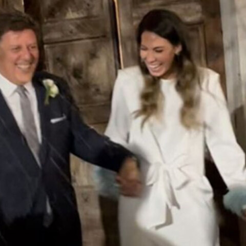 Ο Μιλτιάδης Βαρβιτσιώτης βγαίνει γαμπρός από εκκλησία στη Ρώμη