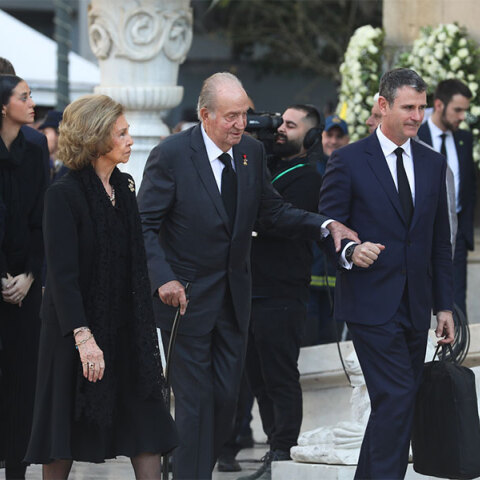 Η βασιλομήτωρ της Ισπανίας Σοφία και ο Χουάν Κάρλος