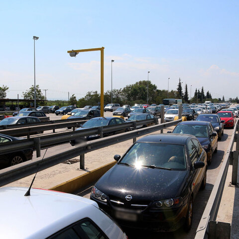 Αυξημένη κίνηση στα διόδια 