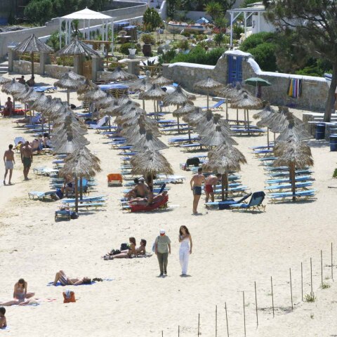 Παραλία στη Μύκονο