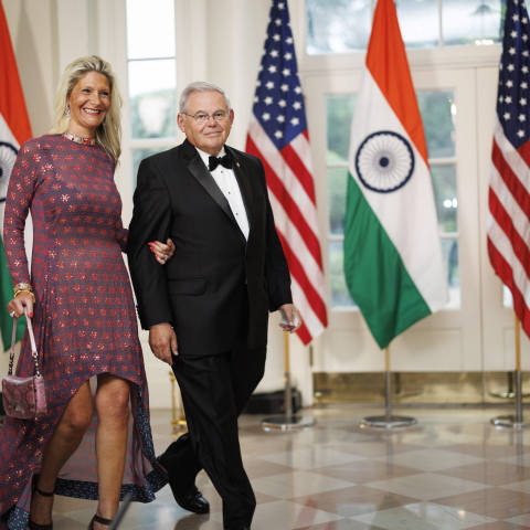 Ο Ρόμπερτ και η Ναντίν Μενέντεζ