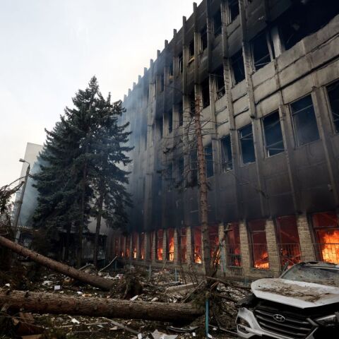 Ρωσική πυραυλική επίθεση στο Χάρκοβο