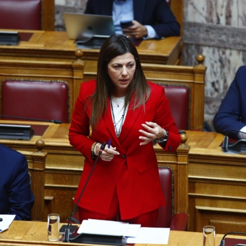 Η Υπουργός Οικογένειας Σοφία Ζαχαράκη