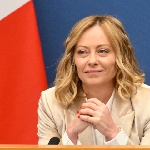 Η Τζόρτζια Μελόνι