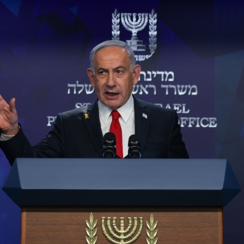 Ο Ισραηλινός πρωθυπουργός, Μπενιαμίν Νετανιάχου