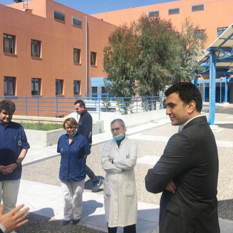 Επίσκεψη Κικίλια στον «Αττικόν»