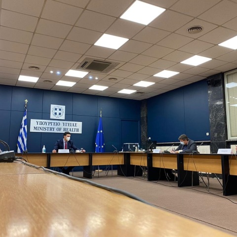 Ενημέρωση από τον υπουργό Υγείας, Βασίλη Κικίλια