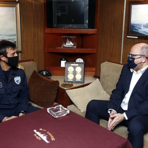 Χορηγία ΔΕΔΑ για εργασίες συντήρησης της φρεγάτας «Λήμνος»