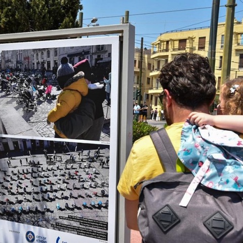 «Ουκρανία - Ένας πόλεμος που δεν έπρεπε να είχε γίνει» - Υπαίθρια έκθεση στο κέντρο της Αθήνας 