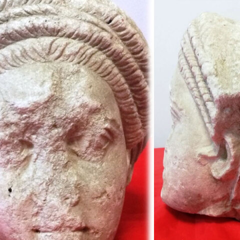 Μαρμάρινη κεφαλή