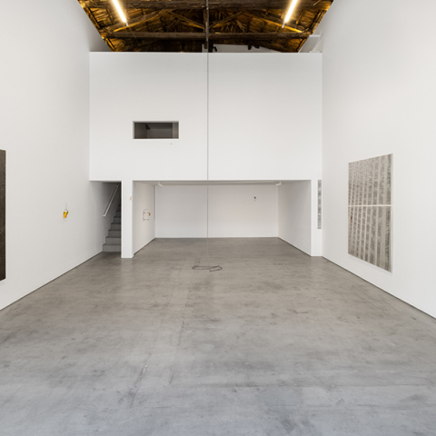 Installation view: Alex Ayed, "Coyote", The Intermission x Balice Hertling © Paris Tavitian