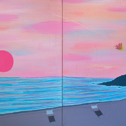 Αλέξανδρος Σιμόπουλος, «Αύγουστος» στην Iris Galerie