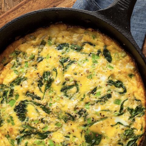 Ομελέτα με γεύση σπανακόπιτα