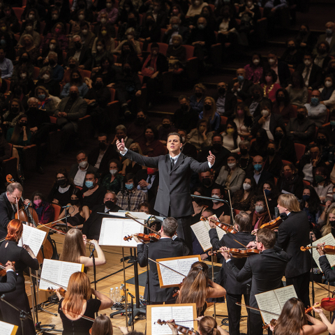 Θεόδωρος Κουρεντζής, Μέγαρο Μουσικής Αθηνών