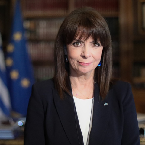 Η Πρόεδρος της Δημοκρατίας Κατερίνα Σακελλαροπούλου
