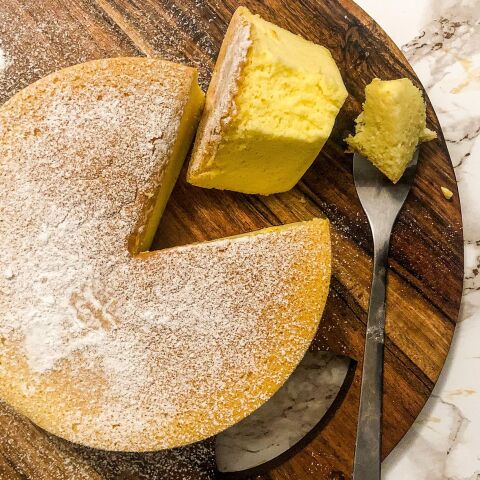 Κέικ πουτίγκας με λεμόνι, του ονείρου