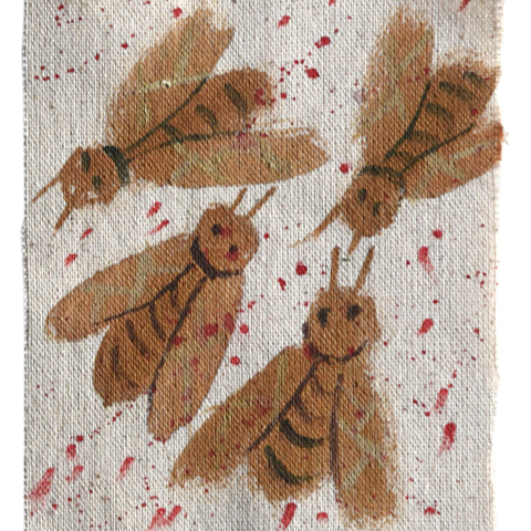 Έργο του Αλέκου Φασιανού στην έκθεση «Μέλισσα, Κοσμώντας τον μύθο»