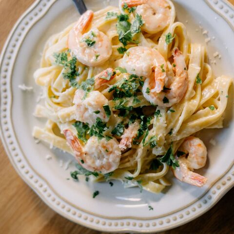 Συνταγή για γαριδομακαρονάδα