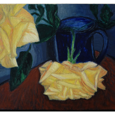 «Τα Άνθη της Πανδημίας» της Λίζης Καλλιγά στην Γκαλερί Σκουφά