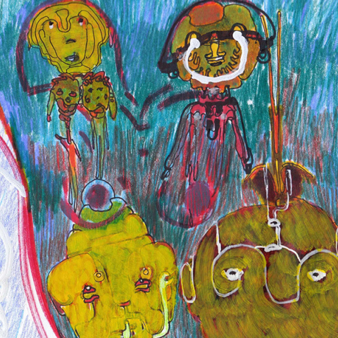 «Τρεις ήπειροι, τρεις φίλοι. Σχέδια 1993-2023» του Αλέξανδρου Γεωργίου