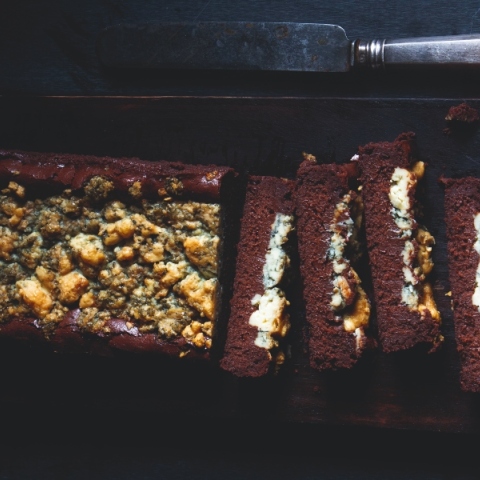 ΦΟΝΤΑΝ ΣΟΚΟΛΑΤΑΣ ΜΕ BLUE CHEESE