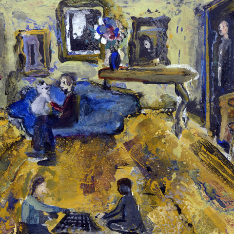 Αγγελική Ξυνού: «Το χρώμα των αφόρητων αισθημάτων» στην Αίθουσα Τέχνης Αθηνών