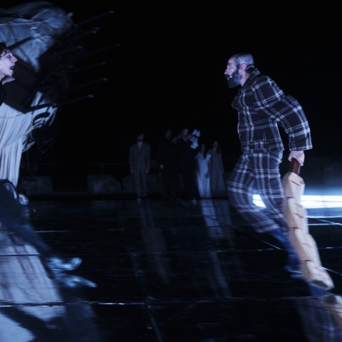 «Βατράχια» σε σκηνοθεσία Έφης Μπίρμπα