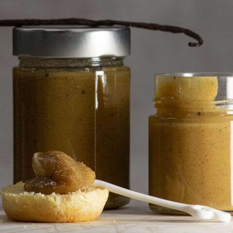 Μαρμελάδα από γάλα και βανίλια