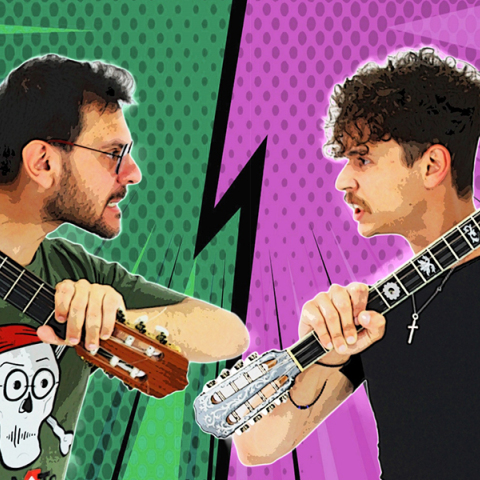 Κιθάρα VS Μπουζούκι: Ο Γιάννης Ταυλάς και ο Τάσος Δερέσκος στη Σφίγγα