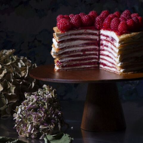 Cheesecake με κρέπες