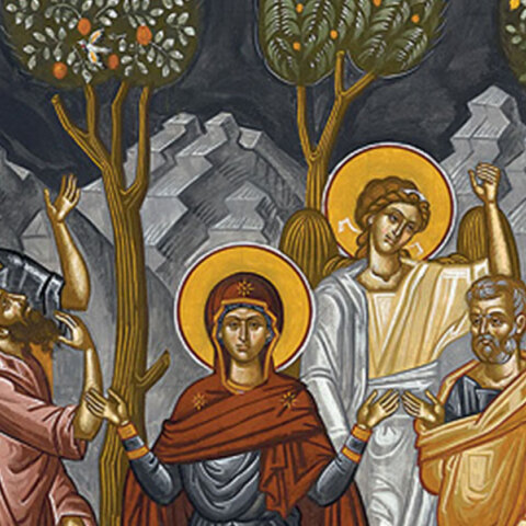 Κώστας Παπατριανταφυλλόπουλος. Τάχα και Αγιογράφος. Άγιος Βασίλειος Βραχναίικων